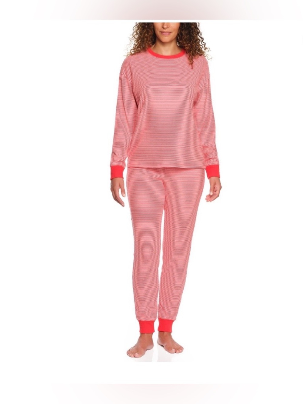 LOFT Red and White Striped Women's Pajama Set NEW IN PACKAGE